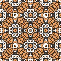 Luxury seamless ornament. Abstract pattern shape design vector