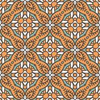 Luxury seamless ornament. Abstract pattern shape design vector