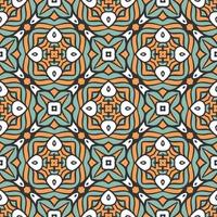 Luxury seamless ornament. Abstract pattern shape design vector