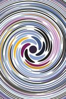 Swirl retro background vector