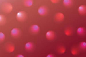 Abstract red blur circle decorative design background. vector