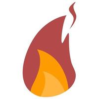 Fire flame illustration vector