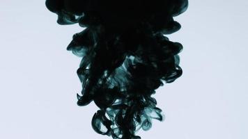 abstrakte bunte Tinte in Unterwasser verbreitet video