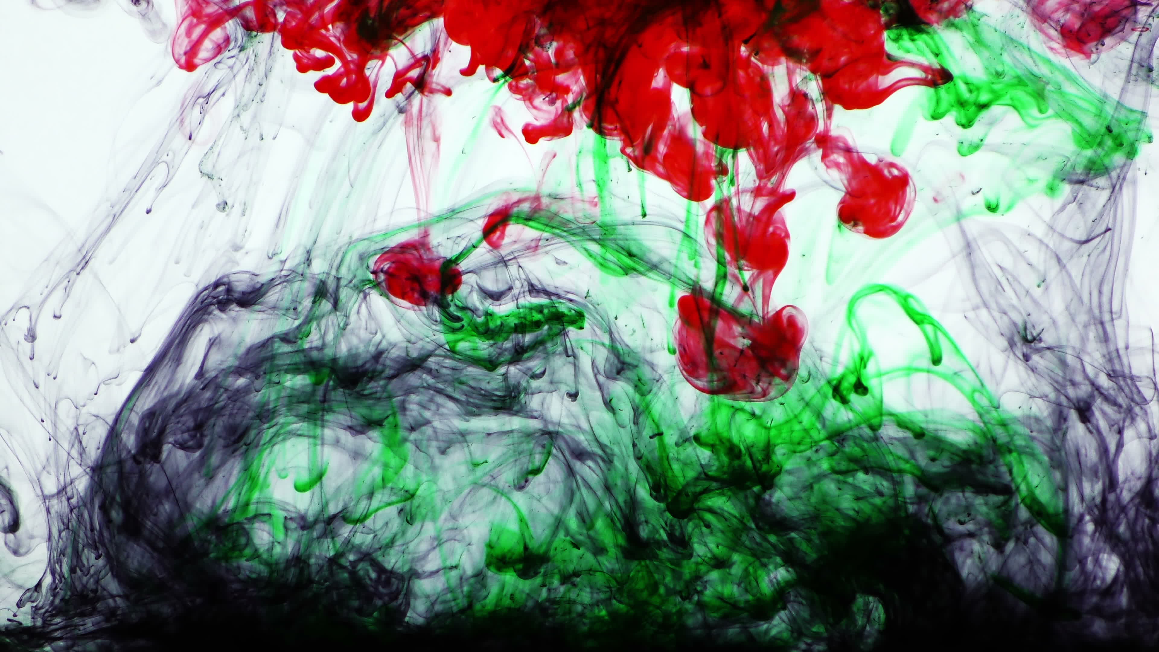 Ink Spread Smoothly in Aquarium Water 3423960 Stock Video at Vecteezy