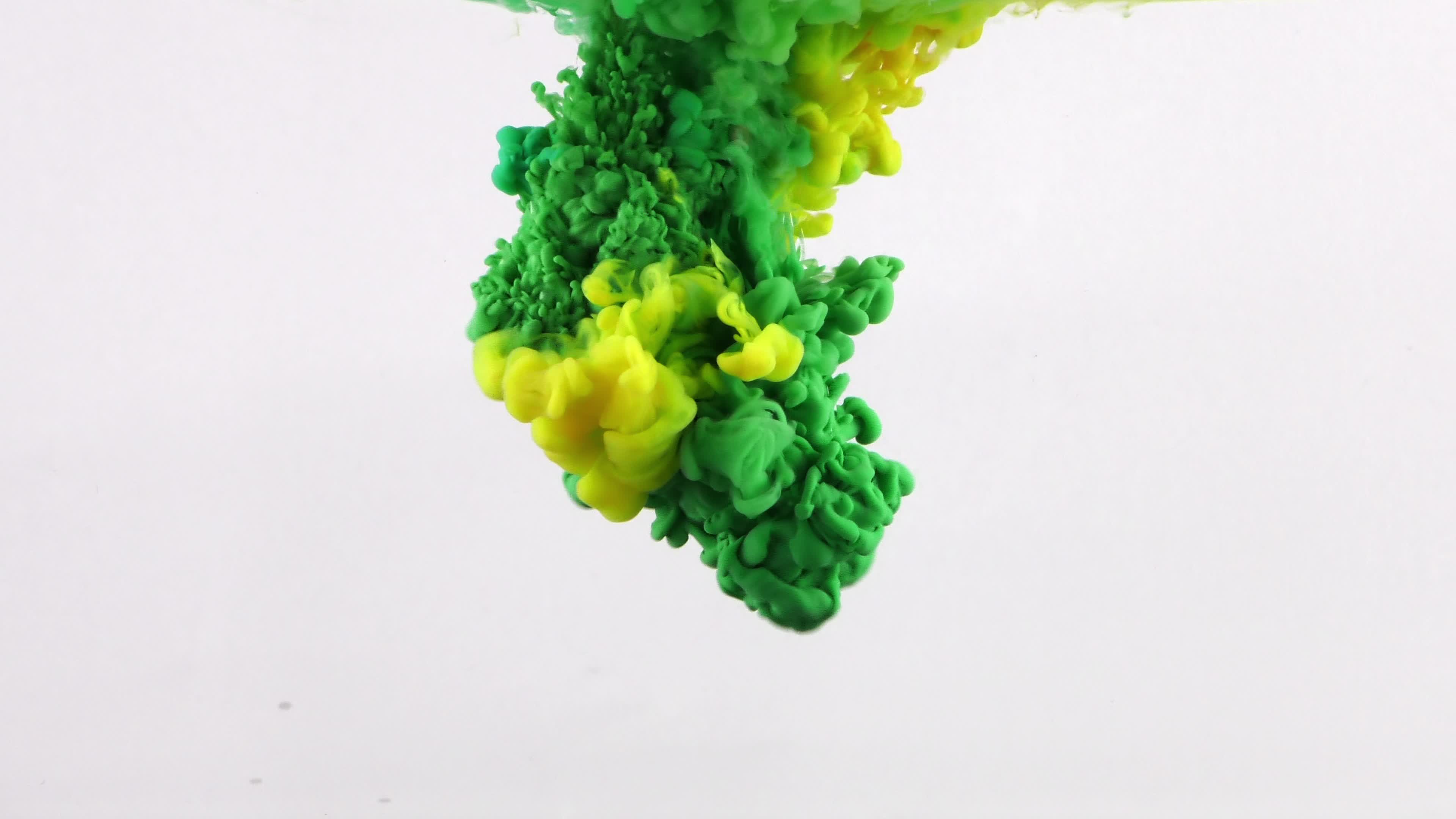 Ink Spread Smoothly in Aquarium Water 3423965 Stock Video at Vecteezy