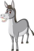Donkey animal cartoon character