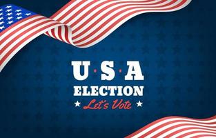 USA Election Background vector