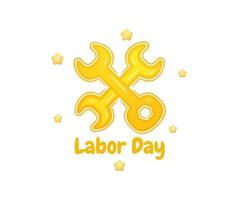 happy labor day vector design Premium Vector