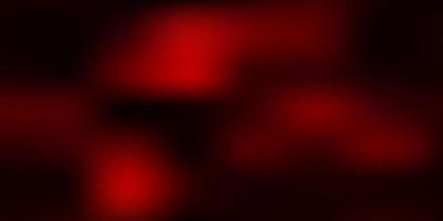 Dark red vector blurred template.