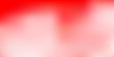 Light red vector gradient blur backdrop.