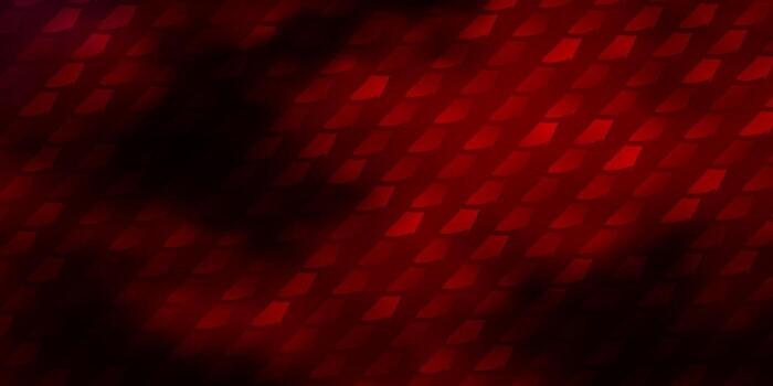 Dark Red vector layout with lines, rectangles.