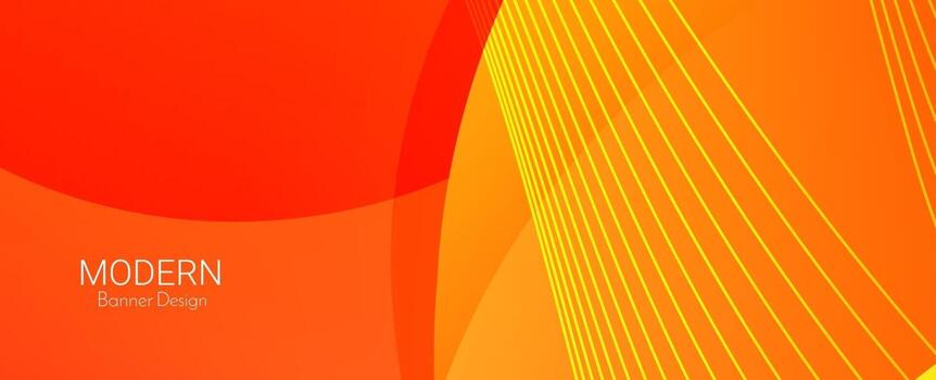 Abstract geometric modern yellow design banner pattern background vector