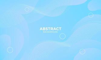 Abstract Blue Fluid Wave Background vector