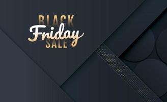 Black Friday, sale, banner design template vector