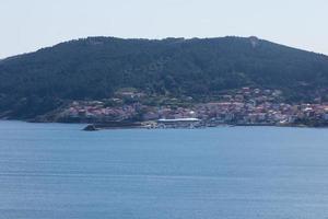 Marine views of the Atlantic ocean, Galicia, Spain photo