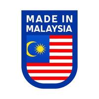 Made in malaysia icon vector