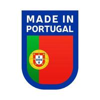 hecho en portugal icono vector