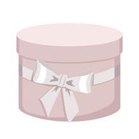 round gift box vector