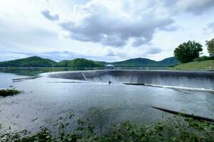 Spillway constructed in the dam, Ang Kep Nam Man Ton Bon photo