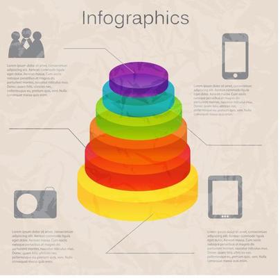 Infographic template vector illustration