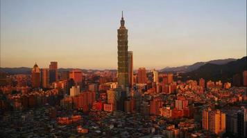 Taipei City in Taiwan video