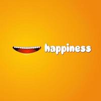 Smile Happiness Design Background vector