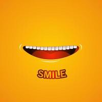 Smile Happiness Design Background vector