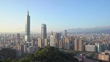 ciudad de taipei en taiwán video