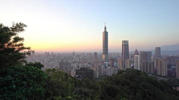 ciudad de taipei en taiwán video