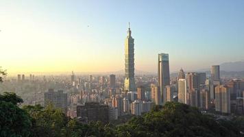 taipei cidade em taiwan video