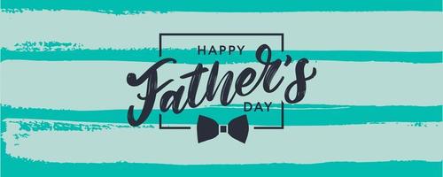 Happy father's day. Lettering. Banner Sale Brush text pattern vector