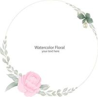 tarjeta de invitación de boda diseños florales vector