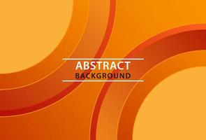 geometric orange abstract background design. vector