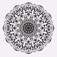 mandalas para colorear libro. adornos redondos decorativos vector