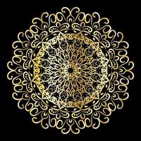 Abstract Style Indian Mandala Decoration vector