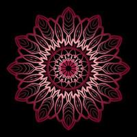 Luxury Ornamental Indian Mandala Design vector