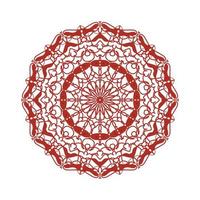 decoración de mandala indio de estilo abstracto vector