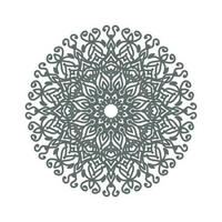 decoración de mandala indio de estilo abstracto vector