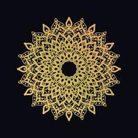 Abstract Style Indian Mandala Decoration vector