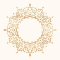 mandala ornament or flower vector