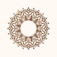 mandala ornament or flower vector