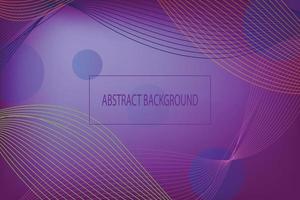 Abstract background with geometric lines and halftone vector