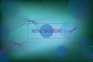 Abstract background with geometric lines and halftone vector