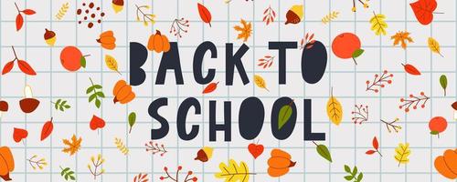 Back to School vector