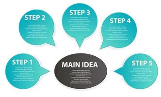 Business Presentation Diagram vector