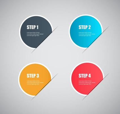 Infographic template vector illustration