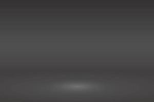 Empty black color studio room Template for your design vector