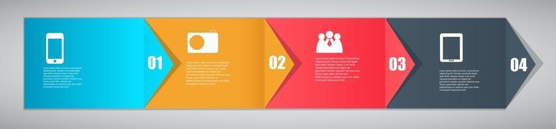 Infographic template design vector illustration