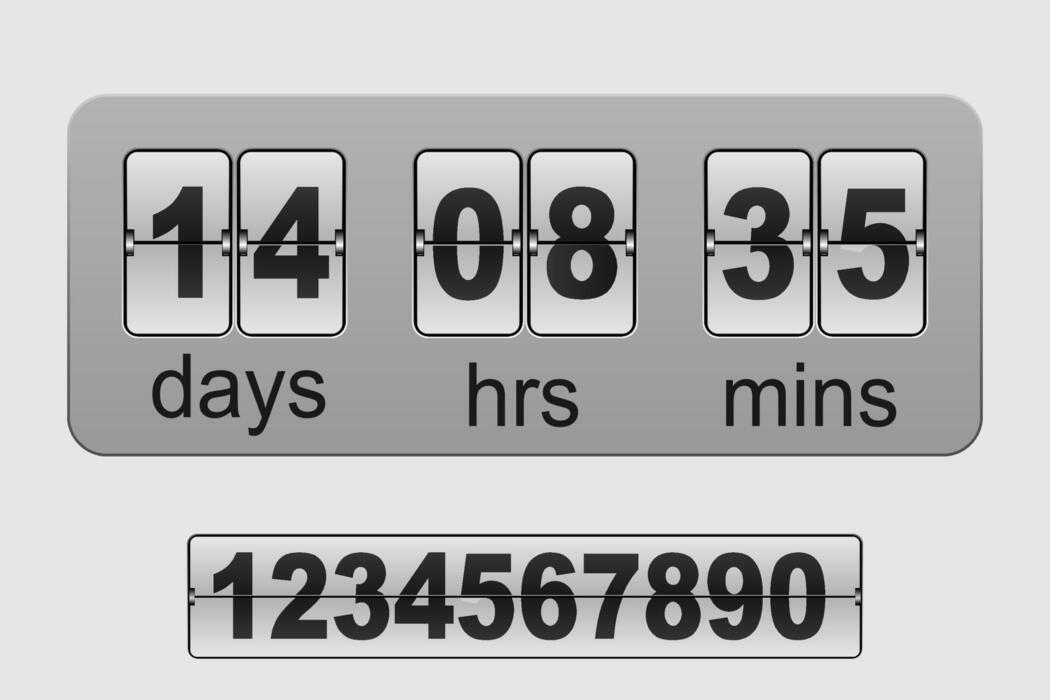 Countdown Vector Art, Icons, and Graphics for Free Download