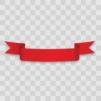 realistic paper banners. curved ribbons. vector